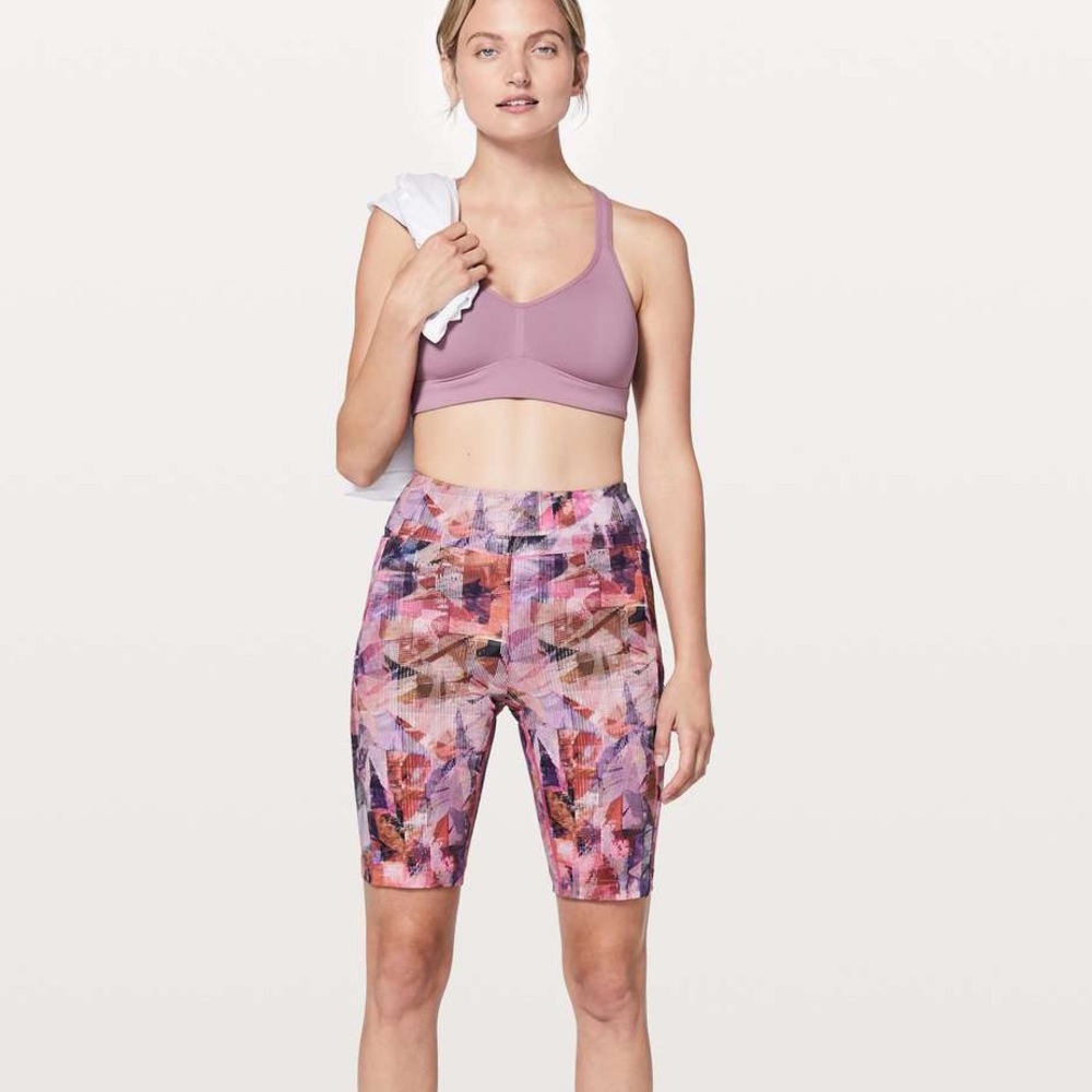 Lululemon XXS sun dazed 10” On Pace Bike short EUC